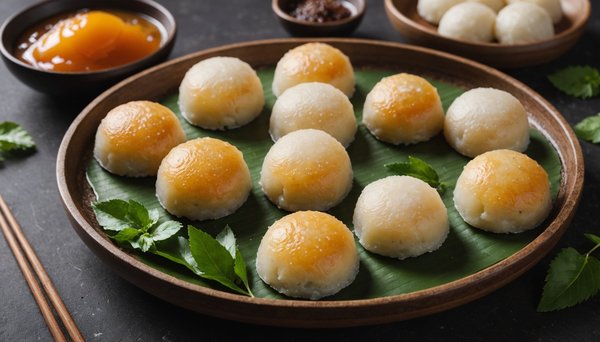 Explorer la pâtisserie asiatique : le mochi salé
