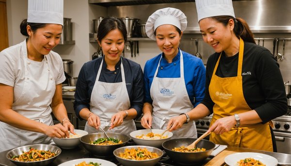 Faire découvrir les saveurs asiatiques lors d'un atelier de cuisine sucré salé